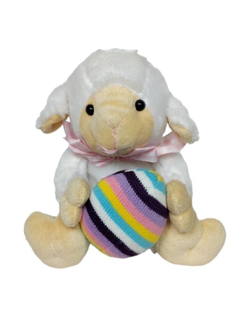 Atico Lamb Plush White 8.5 Inch